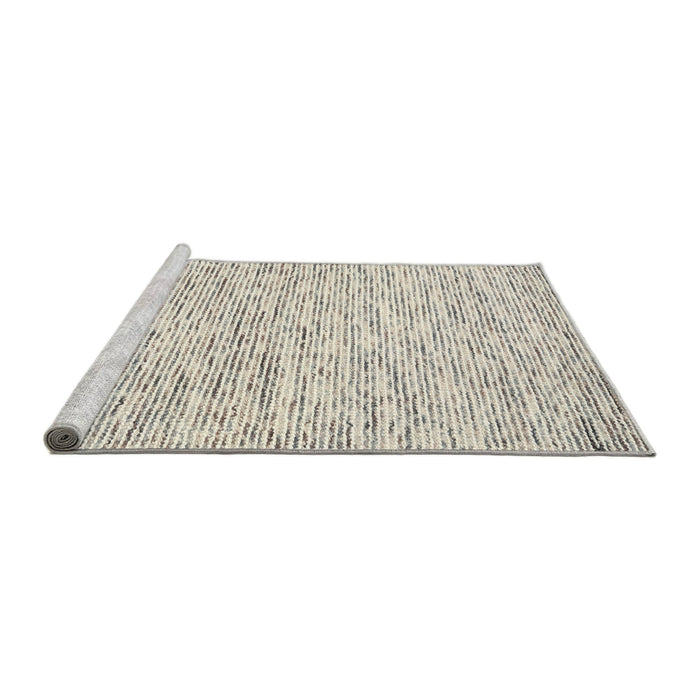 Serging Thickness of Machine Washable Contemporary Gold Rug, wshcon1853