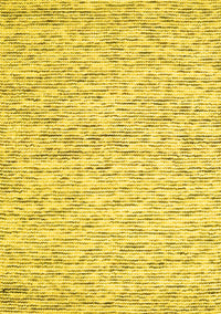 Abstract Yellow Contemporary Rug, con1853yw