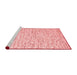 Contemporary Red Washable Rugs