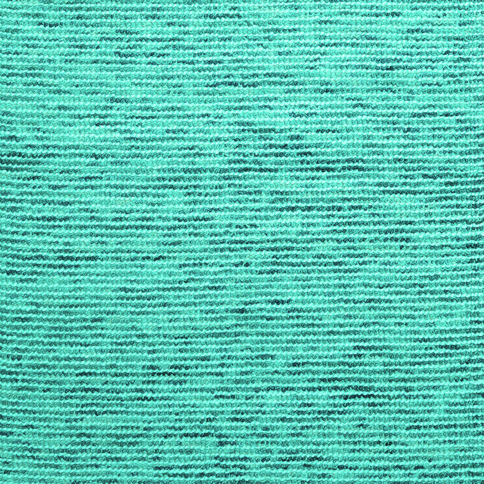 Machine Washable Abstract Turquoise Contemporary Area Rugs, wshcon1854turq