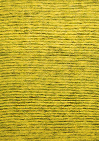 Abstract Yellow Contemporary Rug, con1854yw