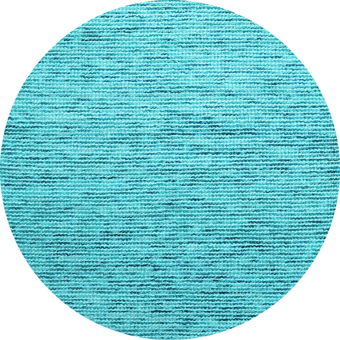 Round Machine Washable Abstract Light Blue Contemporary Rug, wshcon1854lblu