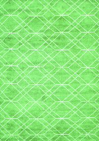 Abstract Green Contemporary Rug, con1855grn