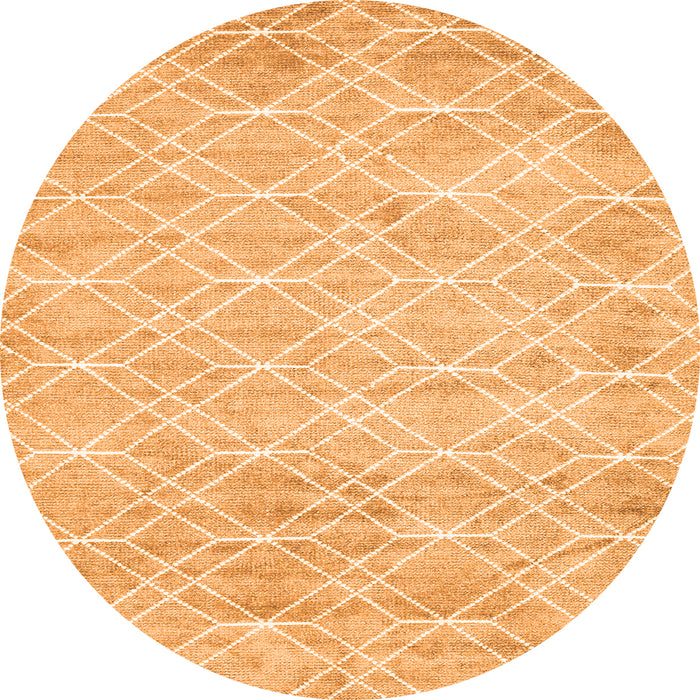 Machine Washable Abstract Orange Contemporary Area Rugs, wshcon1855org