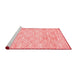 Contemporary Red Washable Rugs