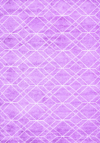 Abstract Purple Contemporary Rug, con1855pur