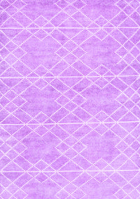 Abstract Purple Contemporary Rug, con1856pur