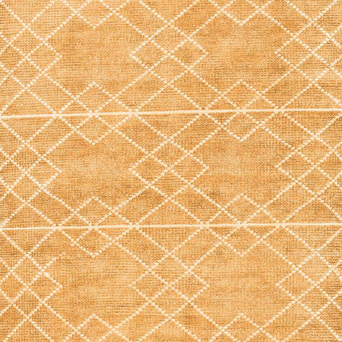 Abstract Orange Contemporary Rug, con1856org