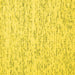 Square Solid Yellow Modern Rug, con1857yw