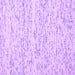 Square Machine Washable Solid Purple Modern Area Rugs, wshcon1857pur