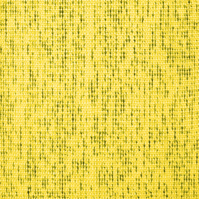 Square Machine Washable Solid Yellow Modern Rug, wshcon1857yw