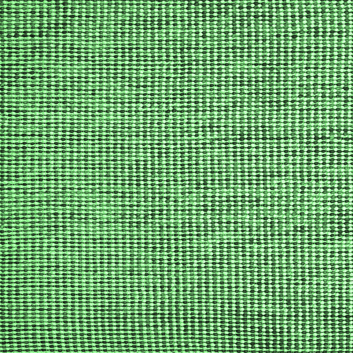 Square Abstract Emerald Green Contemporary Rug, con1858emgrn