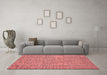 Contemporary Red Washable Rugs