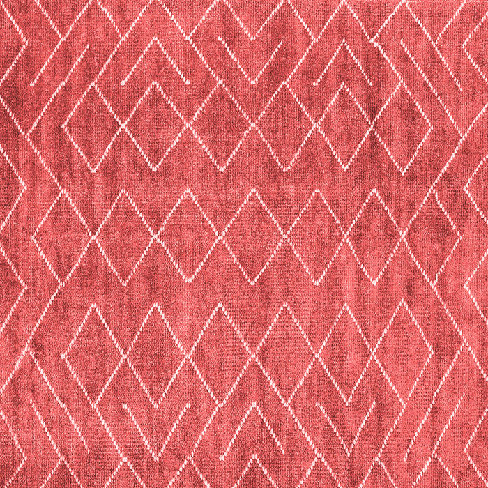 Machine Washable Abstract Red Contemporary Rug, wshcon1859red