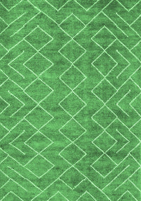 Abstract Emerald Green Contemporary Rug, con1859emgrn