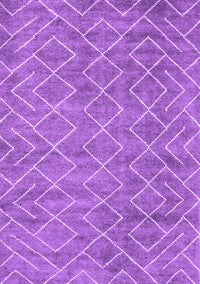 Abstract Purple Contemporary Rug, con1859pur