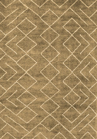 Abstract Brown Contemporary Rug, con1859brn