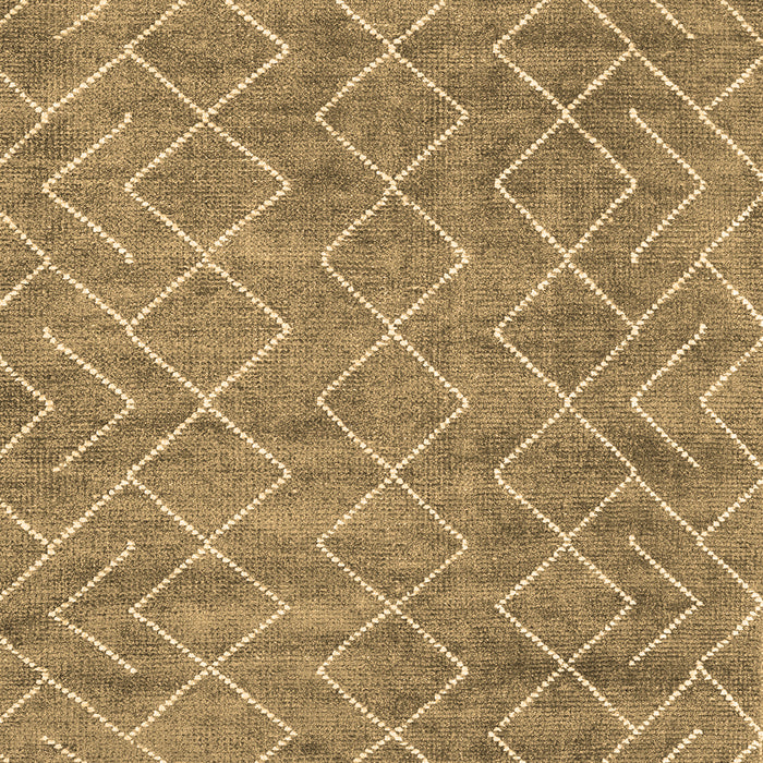 Machine Washable Abstract Brown Contemporary Rug, wshcon1859brn