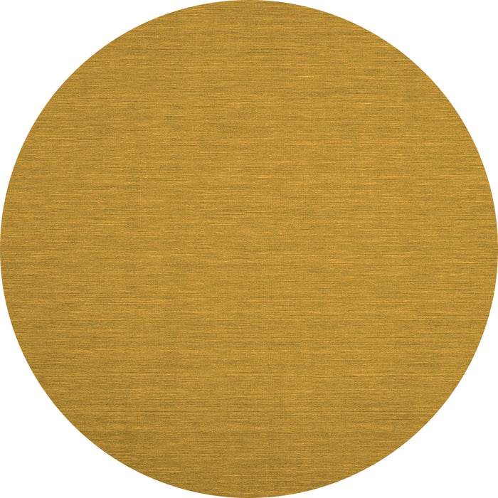 Square Abstract Orange Contemporary Rug, con185org