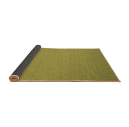 Sideview of Abstract Brown Contemporary Rug, con185brn