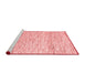 Contemporary Red Washable Rugs