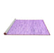 Sideview of Machine Washable Abstract Purple Contemporary Area Rugs, wshcon1860pur