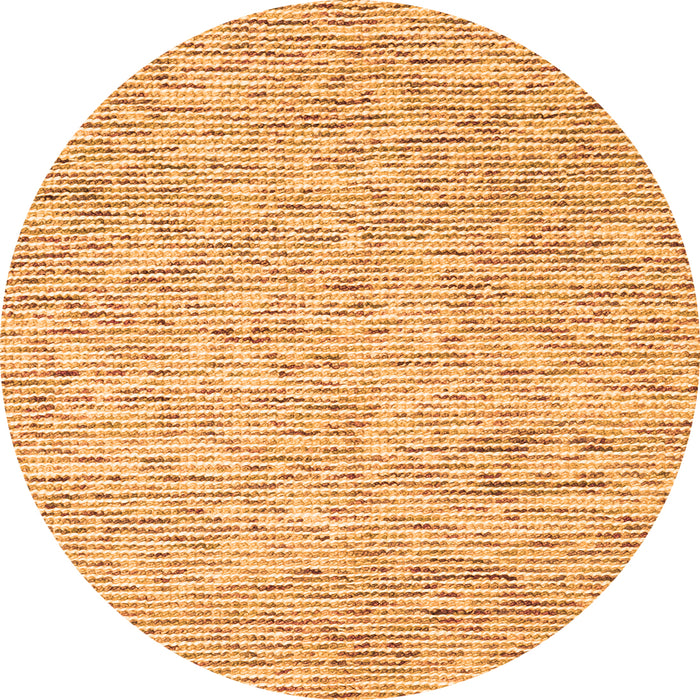 Square Abstract Orange Contemporary Rug, con1861org