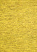 Machine Washable Abstract Yellow Contemporary Rug, wshcon1861yw