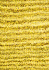 Abstract Yellow Contemporary Rug, con1861yw