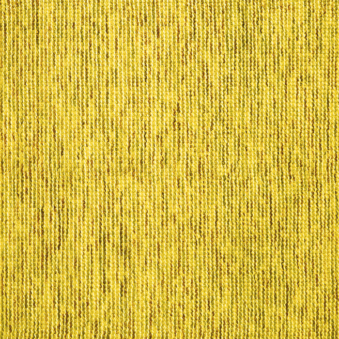 Square Abstract Yellow Contemporary Rug, con1861yw