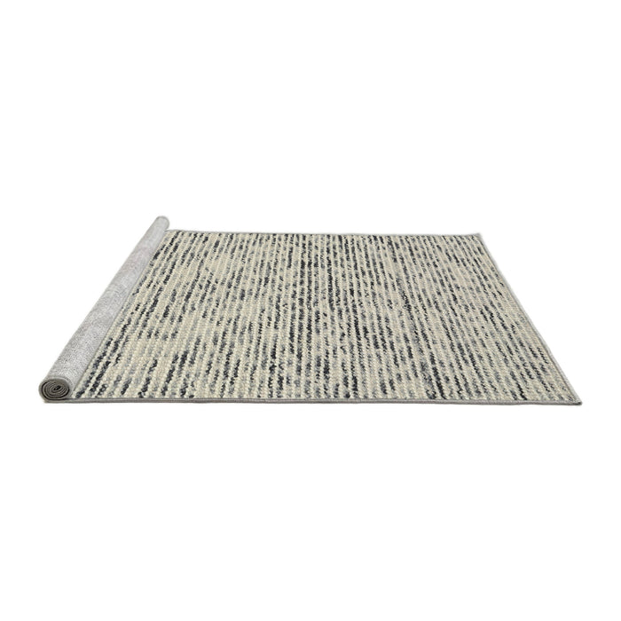 Serging Thickness of Machine Washable Contemporary Sage Green Rug, wshcon1862