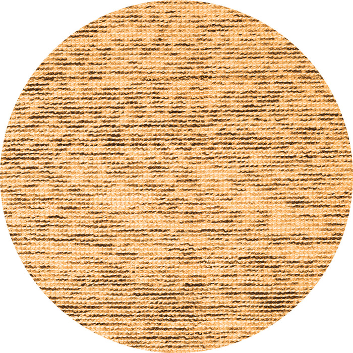 Square Abstract Orange Contemporary Rug, con1862org