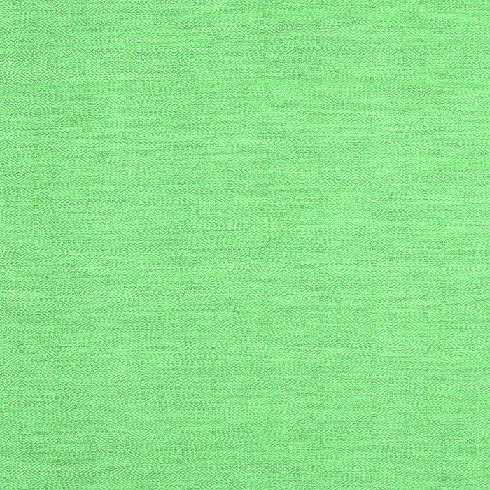 Square Machine Washable Abstract Emerald Green Contemporary Area Rugs, wshcon1863emgrn