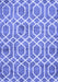 Trellis Blue Modern Rug, con1864blu