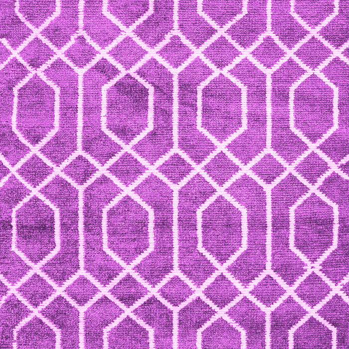 Machine Washable Trellis Pink Modern Rug, wshcon1864pnk