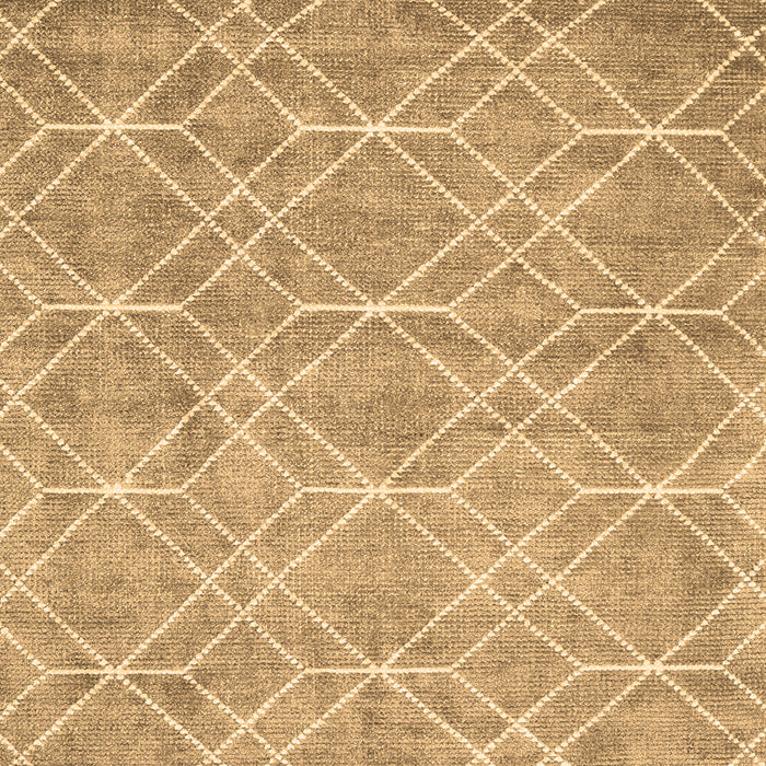 Machine Washable Abstract Brown Contemporary Rug, wshcon1865brn