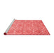 Contemporary Red Washable Rugs