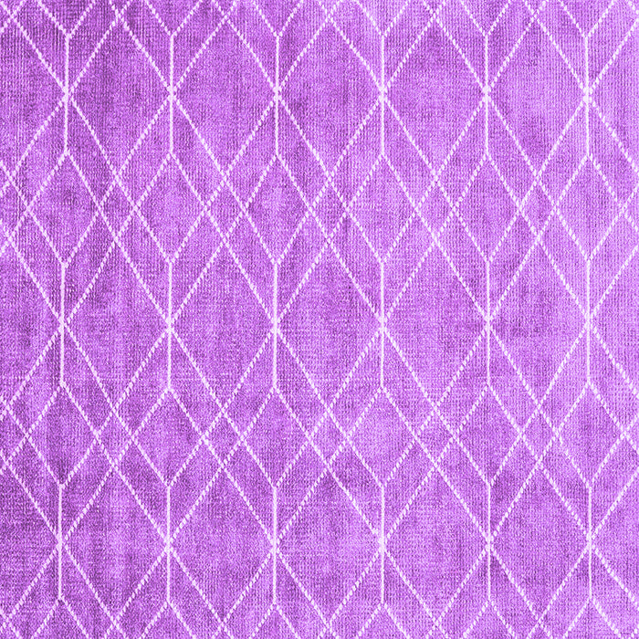 Square Machine Washable Abstract Purple Contemporary Area Rugs, wshcon1865pur