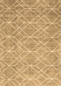 Abstract Brown Contemporary Rug, con1865brn