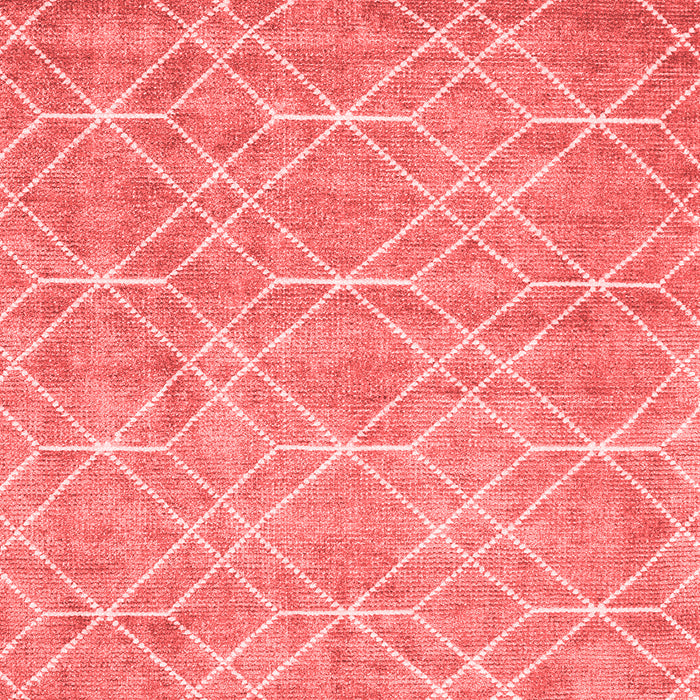 Abstract Red Contemporary Area Rugs