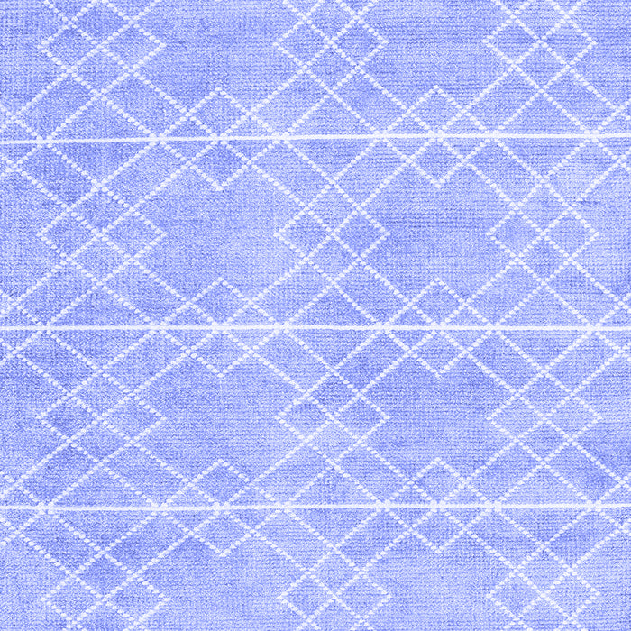 Machine Washable Abstract Blue Contemporary Rug, wshcon1866blu