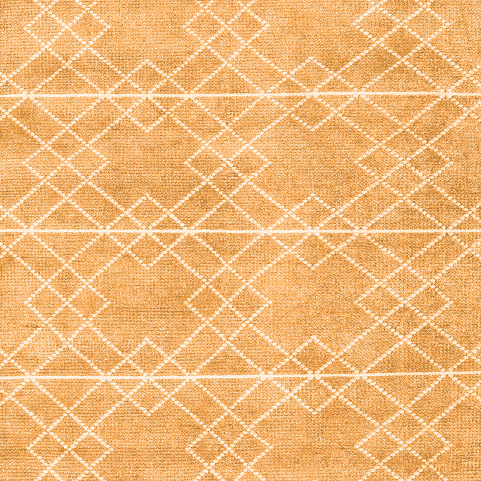 Serging Thickness of Machine Washable Abstract Orange Contemporary Area Rugs, wshcon1866org