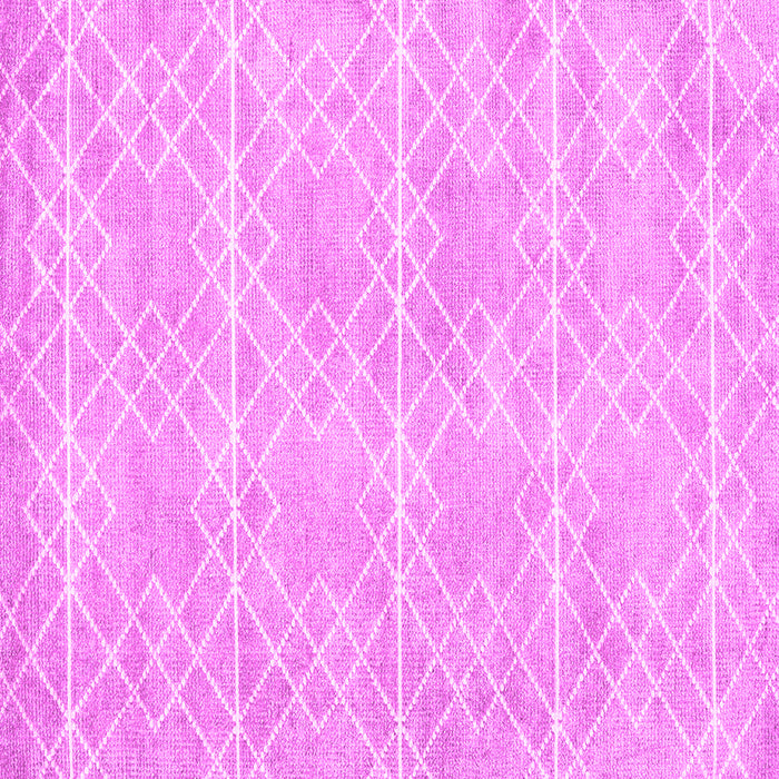 Square Machine Washable Abstract Pink Contemporary Rug, wshcon1866pnk