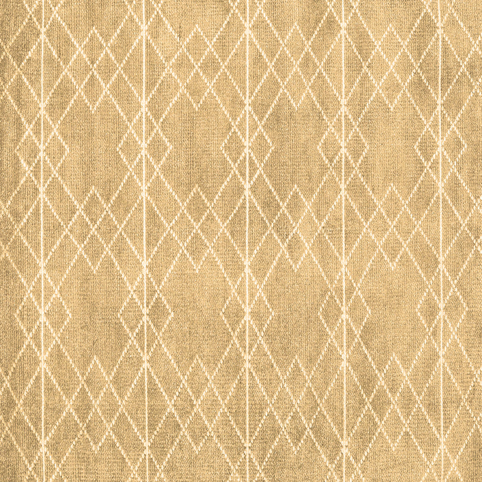 Square Machine Washable Abstract Brown Contemporary Rug, wshcon1866brn