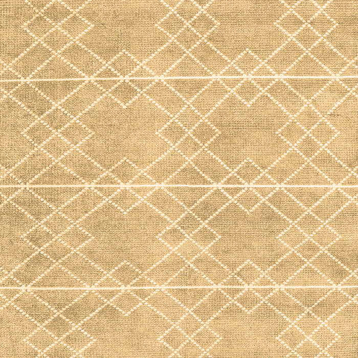 Machine Washable Abstract Brown Contemporary Rug, wshcon1866brn