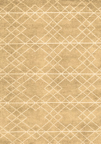 Abstract Brown Contemporary Rug, con1866brn