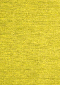 Abstract Yellow Contemporary Rug, con1867yw