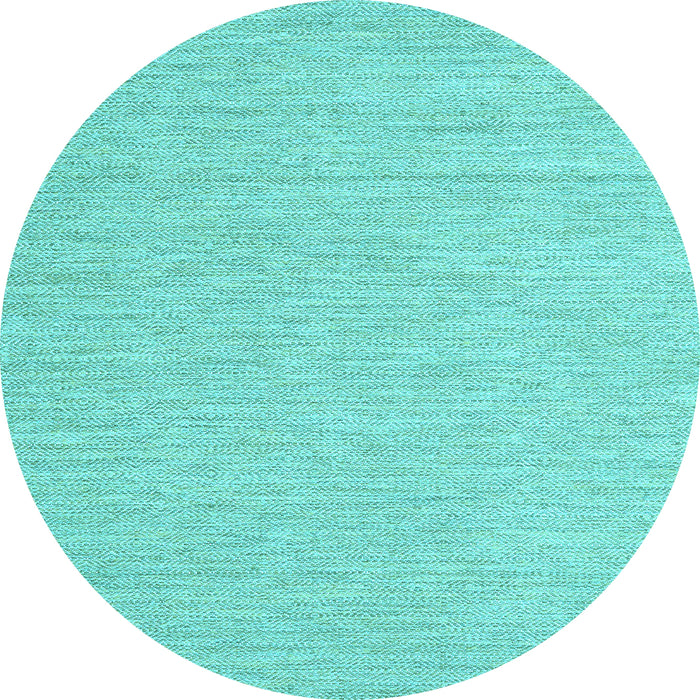 Round Machine Washable Abstract Light Blue Contemporary Rug, wshcon1867lblu