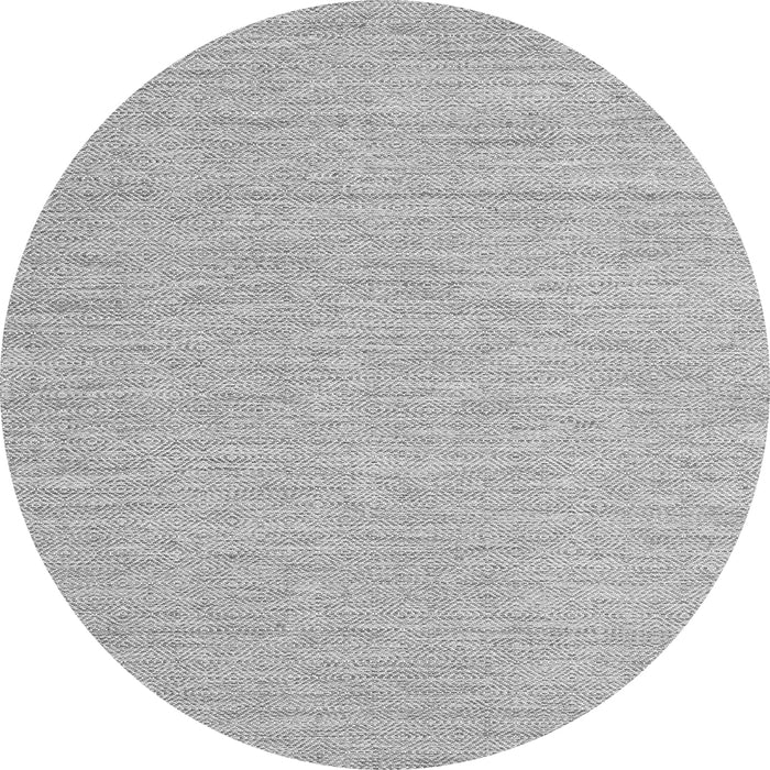 Square Abstract Gray Contemporary Rug, con1867gry