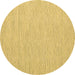 Round Abstract Brown Contemporary Rug, con1867brn